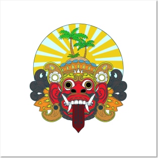 Barong Bali with Sun Posters and Art